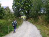  Blick auf die Wanderstrecke 